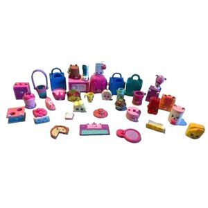 Shopkins Moose Collectible Toy Lot Figures & Accessories Colorful Styles Mini Fo